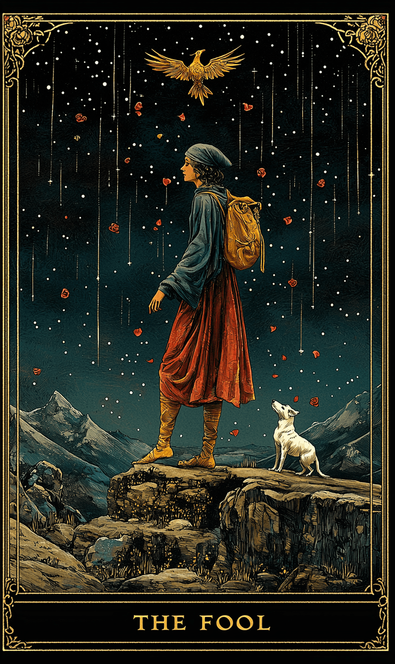 ไพ่ The Fool (นักเดินทาง) ไพ่ทาโรต์ Major Arcana ลำดับที่ 0