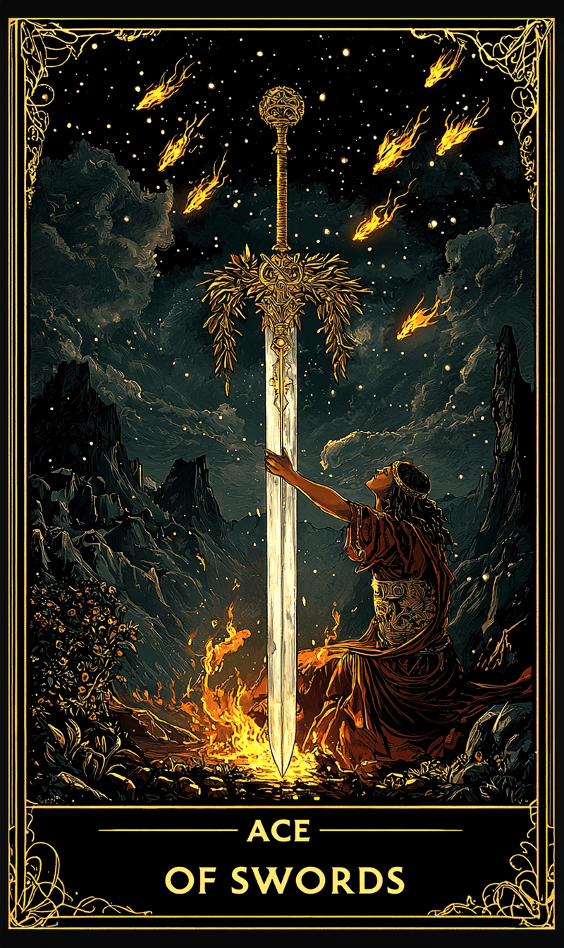 เอซแห่งดาบ (Ace of Swords)