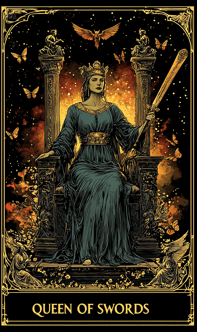 ราชินีแห่งดาบ (Queen of Swords)