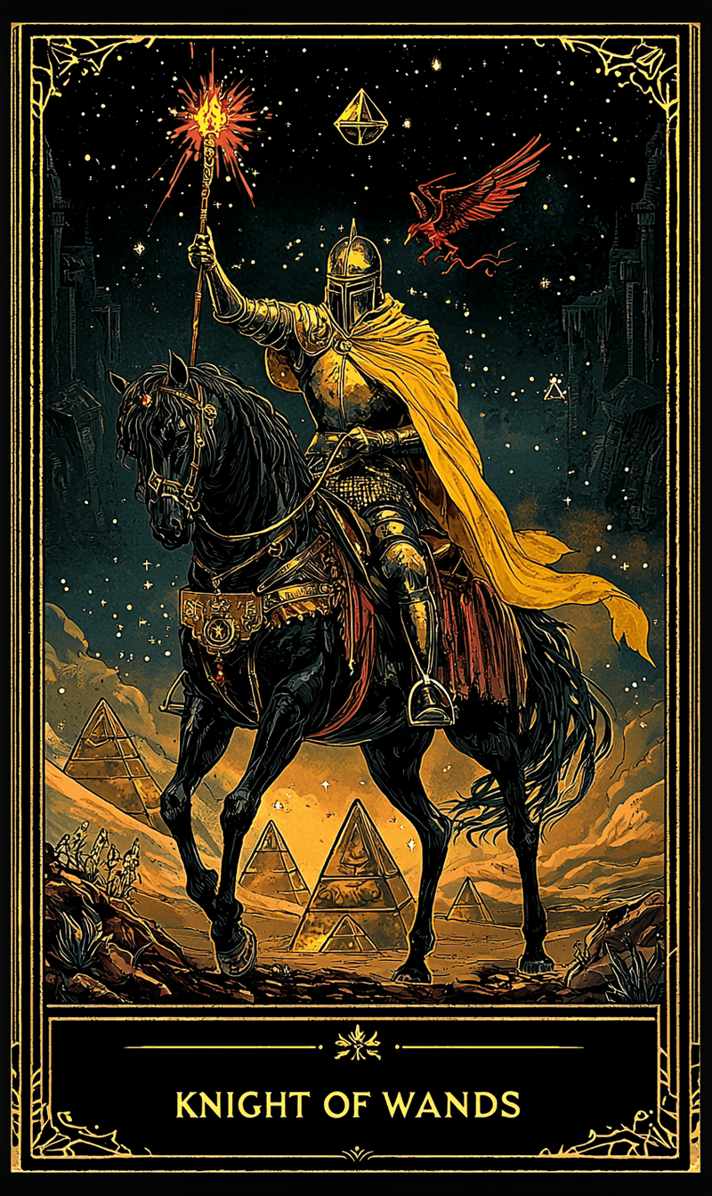 อัศวินแห่งไม้เท้า (Knight of Wands)